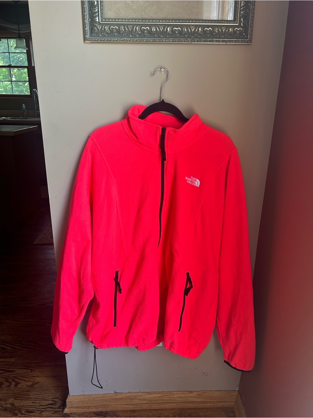 The North Face Hot Pink Fleece Jacket - Mens